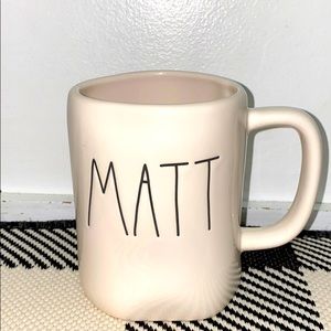 Rae Dunn MATT Name Mug